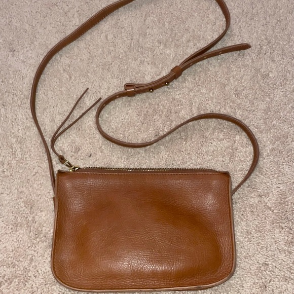 The Simple Crossbody Bag by Madewell - Brown - Picture 3 of 6